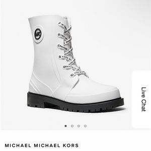 Brand new in box, Michael Kors rain boots size 7